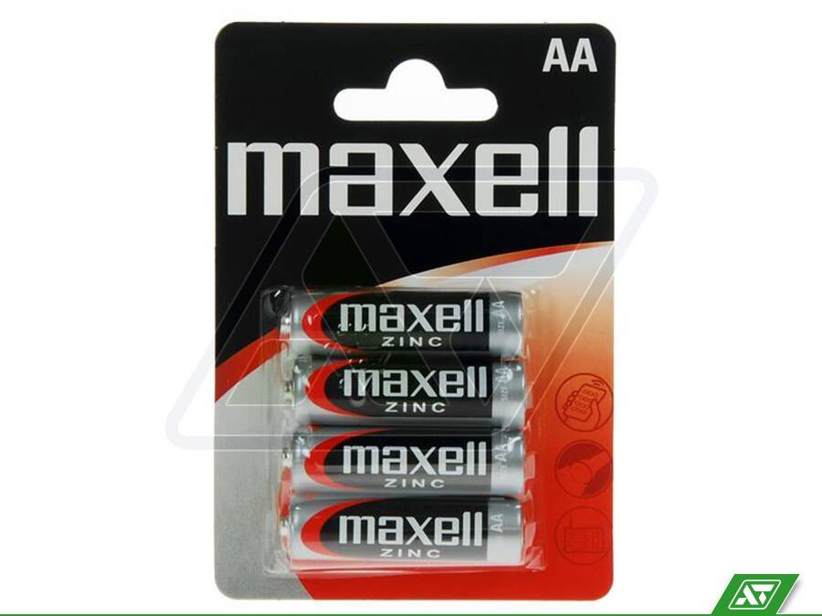 Bateria Maxell AA/R06 Zinc 4 sztuki