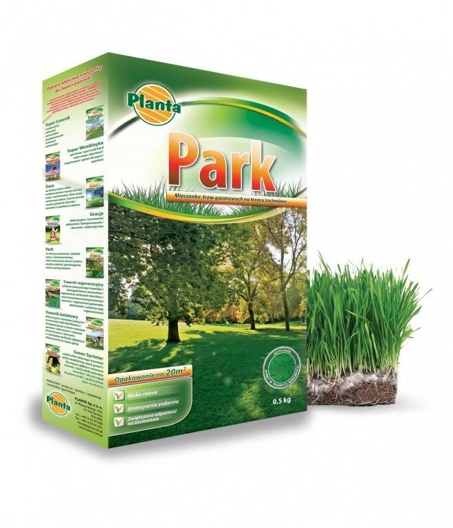 Nasiona trawy Planta Gazon Park 0.5 kg.