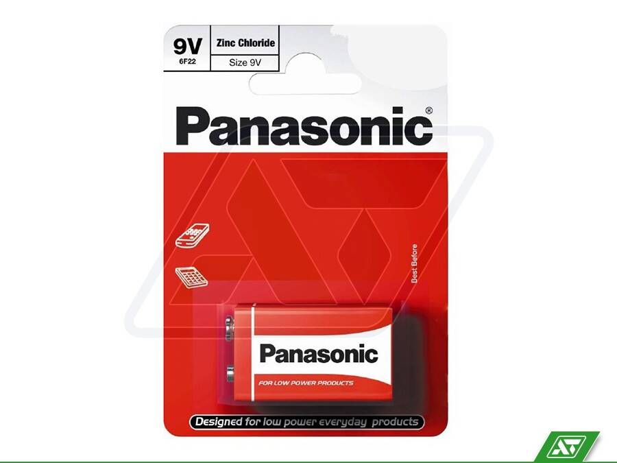 Bateria Panasonic 6F22 9 V
