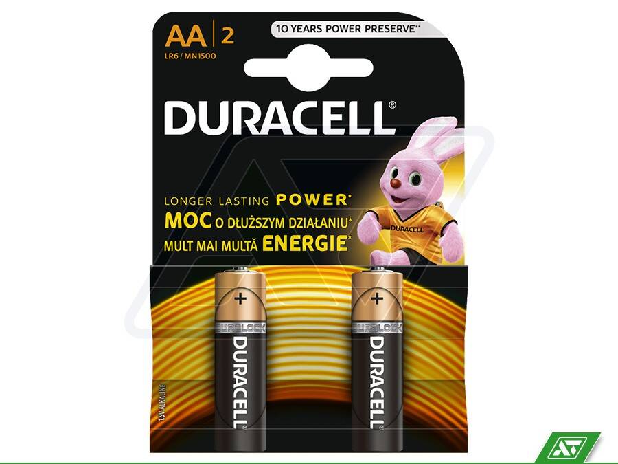 Bateria Duracell AA/LR06 Alkaline 2 szt