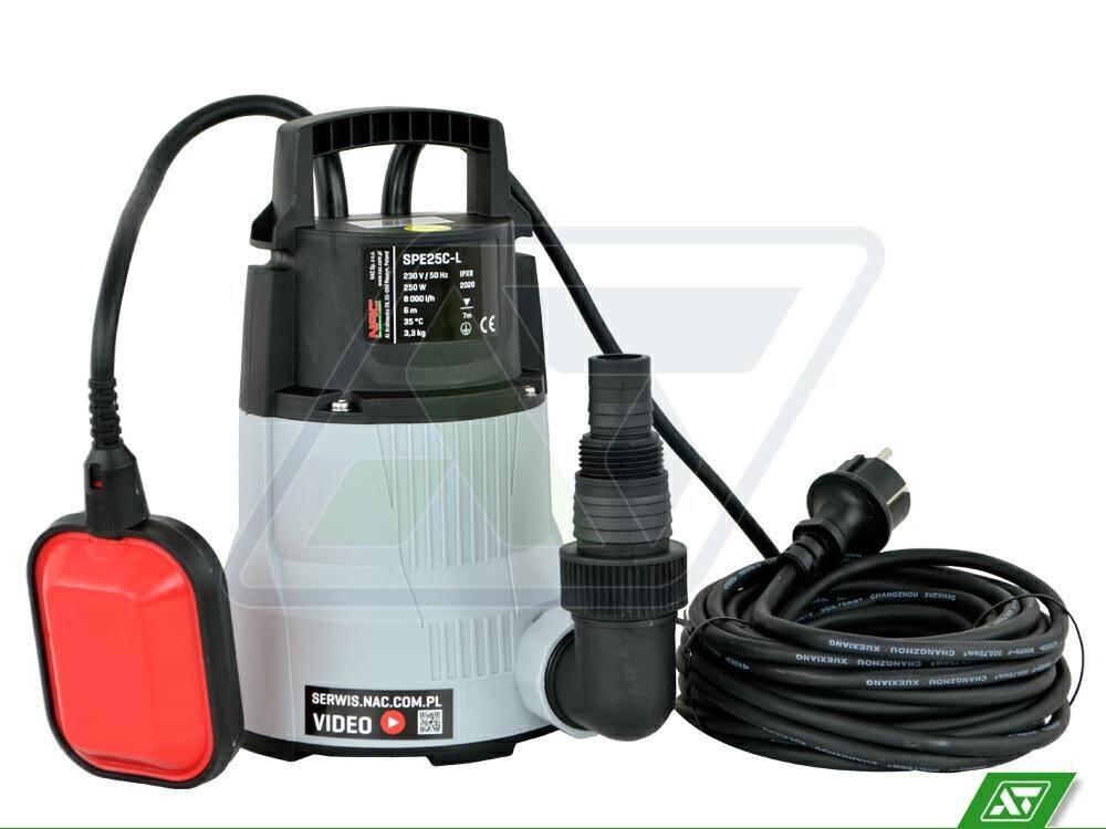 Pompa do wody NAC SPE 25C-L 250 W