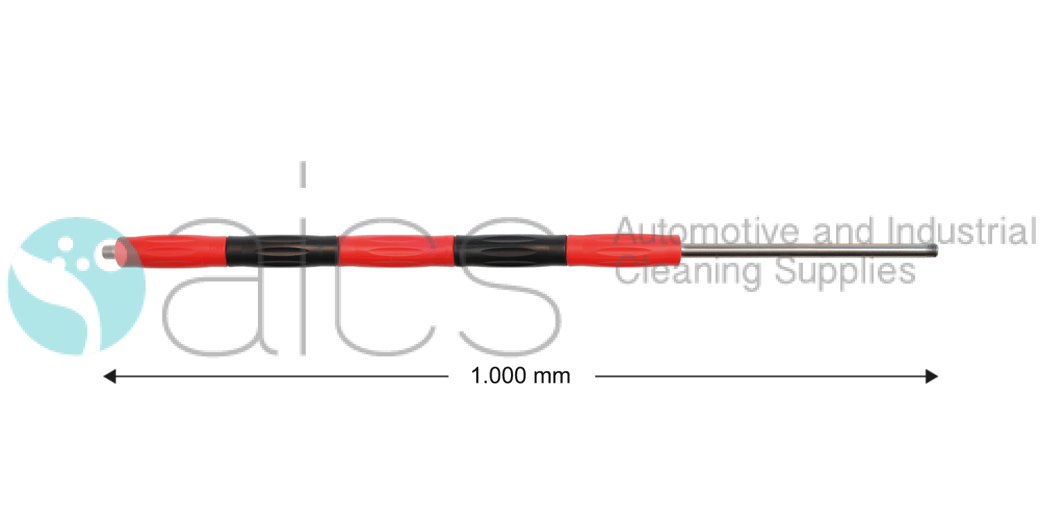 Lanca INOX RP50 1000mm 500bar red/black