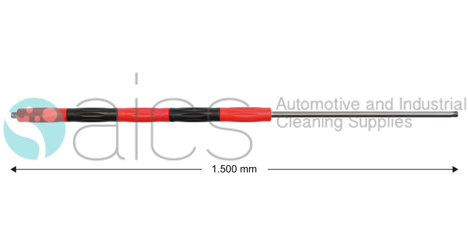 Lanca INOX RP50 1500mm 500bar red/black