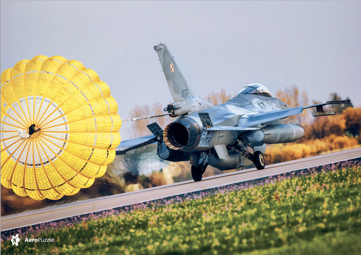 PUZZLE F-16 JASTRZĄB (Zdjęcie 2)
