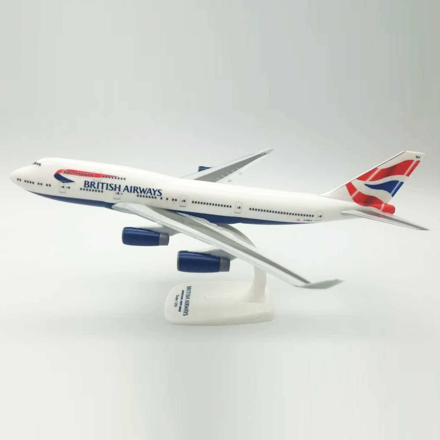 MODEL 1/250 BOEING 747 BRITISH AIRWAYS
