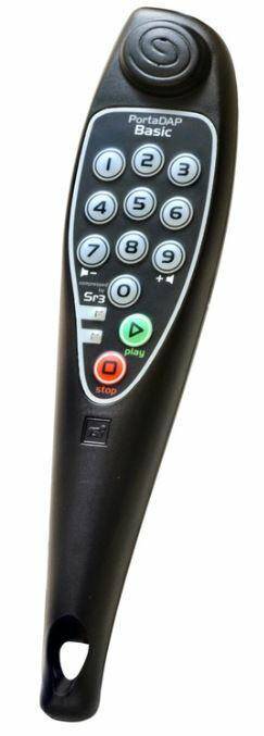 Audioguide Basic with illuminated keyboard