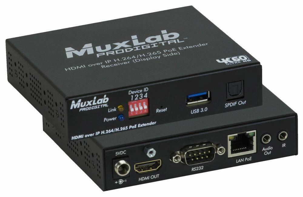 500762-RX, HDMI over IP H.264/H.265