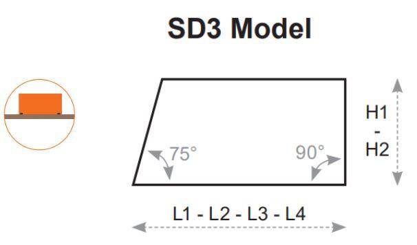 Acoustic panels - Surface series - desktop SD3