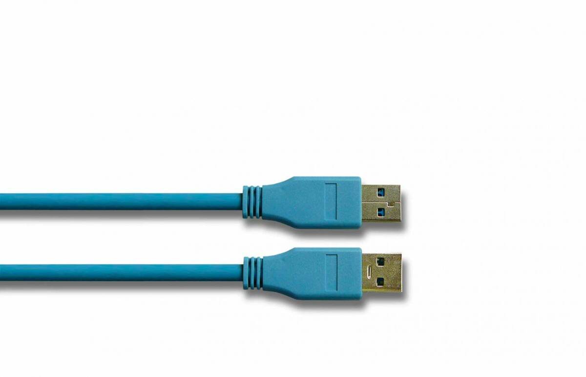 10073 BL USB 3.0 cable 1m, A-m / A-m