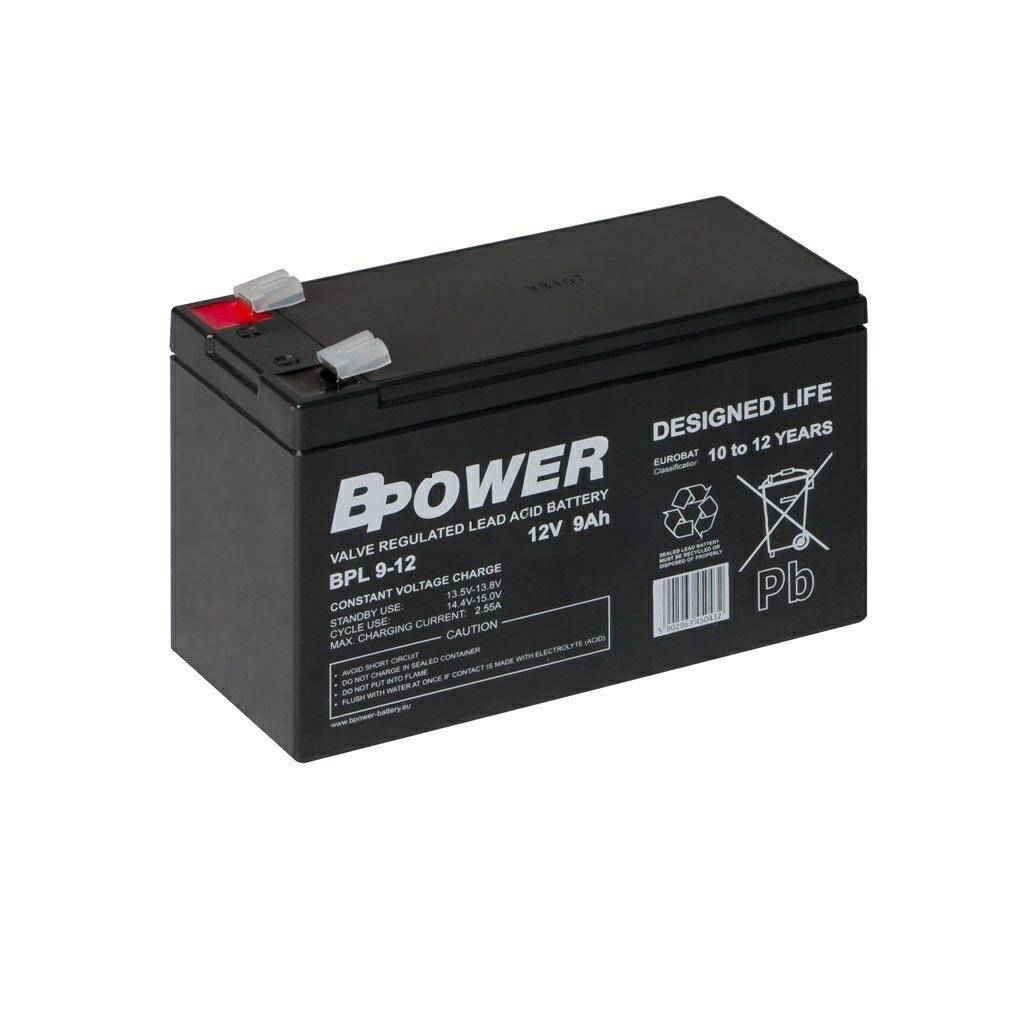 Akumulator BPOWER BPL9-12 9Ah 12V T2