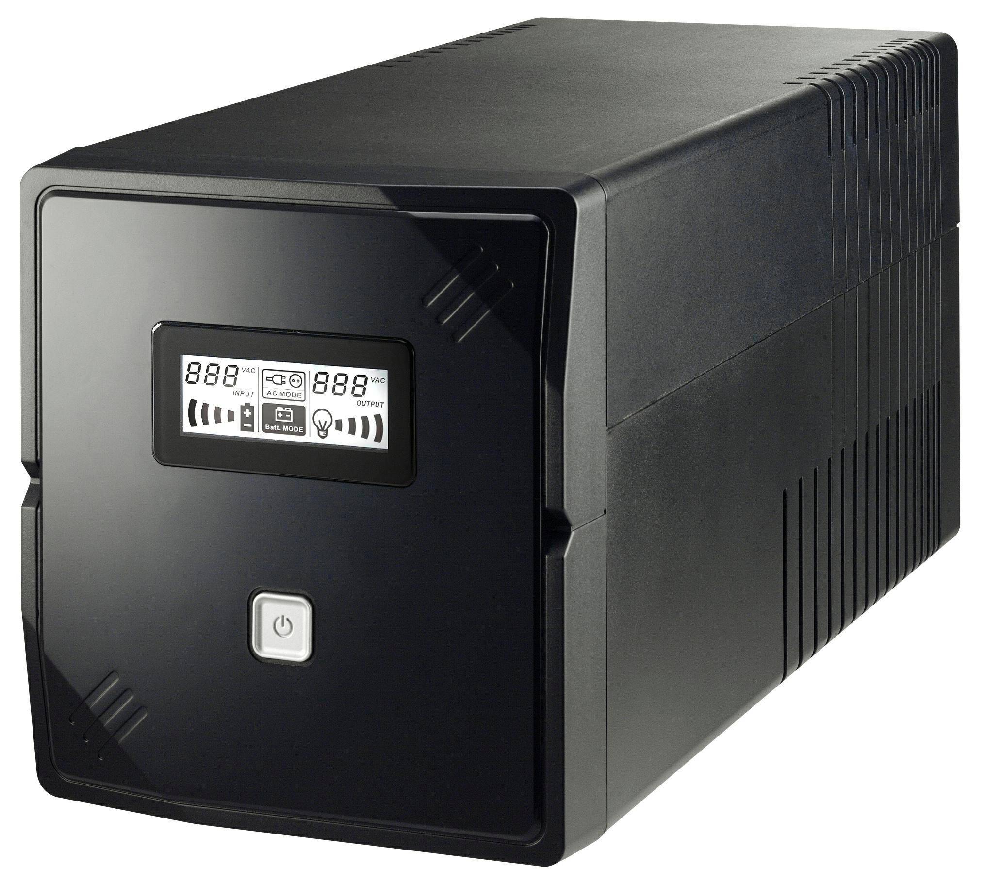 BLACKTEC OFFICE UPS 1000VA/600W, AVR,