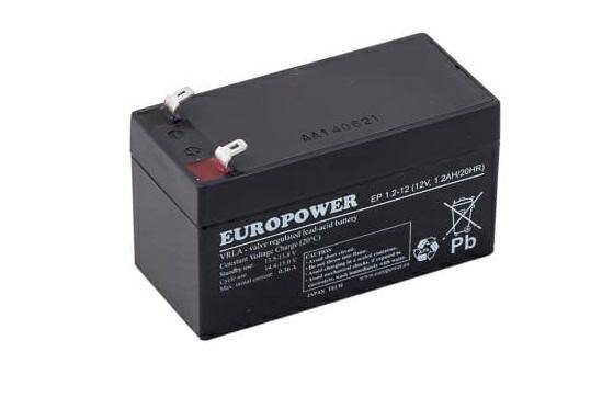 Akumulator EUROPOWER EP1,2-12 K30