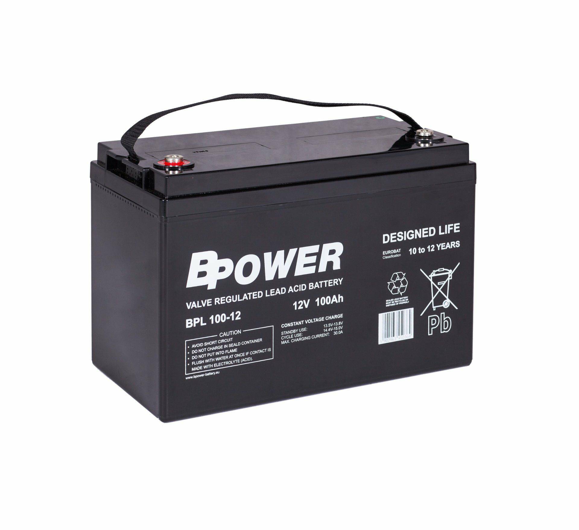 Akumulator BPOWER BPL100-12 100Ah 12V M8