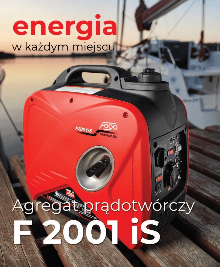 AGREGAT PRĄDOTWÓRCZY F2001IS INWERTEROWY