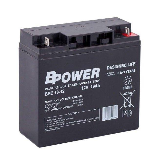 Akumulator BPOWER BPE18-12 18Ah 12V F5