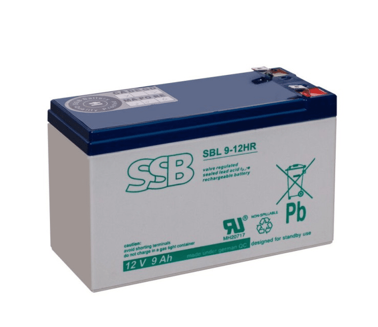 Akumulator SBL 9 - 12HR 12V 9 Ah T2 -