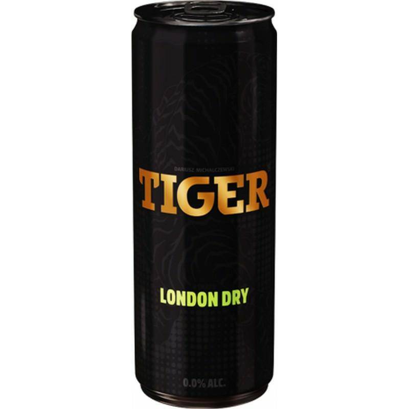 TIGER 0.25L LONDON DRY*12.
