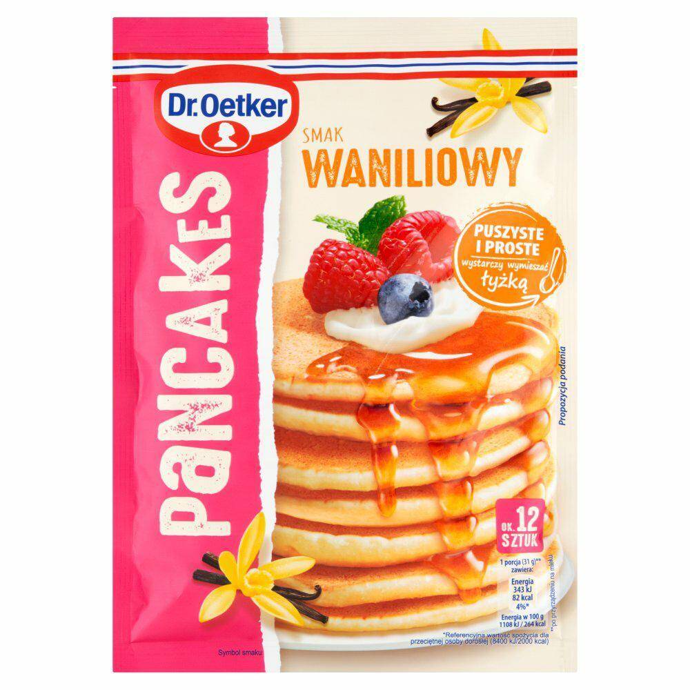 Dr.Oetker ciasto GOFRY Waniliowe. 320g*8