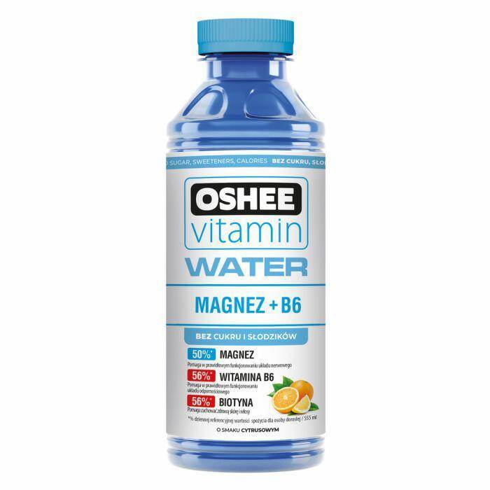 Napój OSHEE 555 WATTER Magnez +B6 *6.