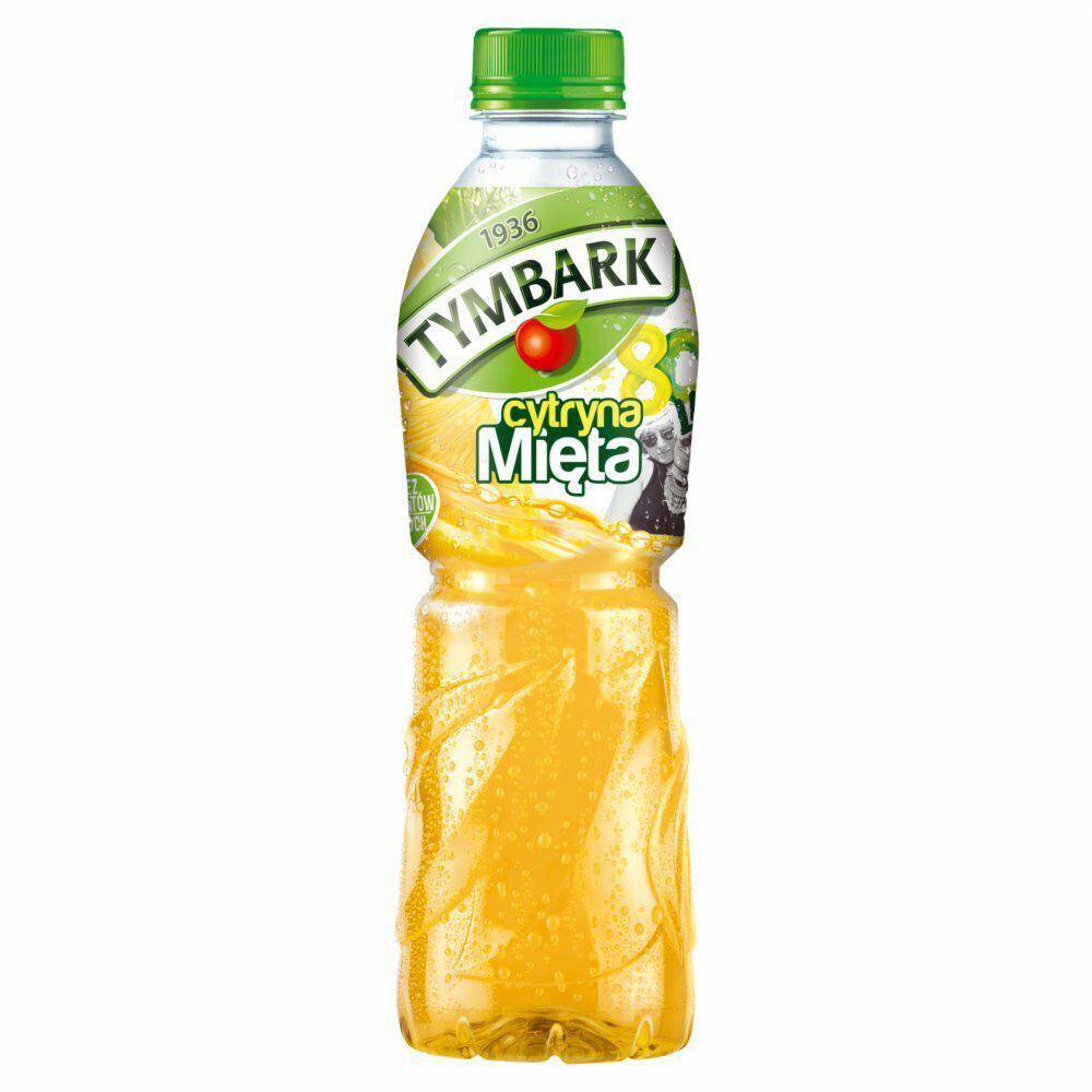 TYMBARK 0,5L PLAST.mięta-cytr *12