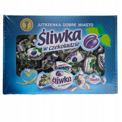 JUTRZENKA Dobre Miasto Śliwka w czekol.