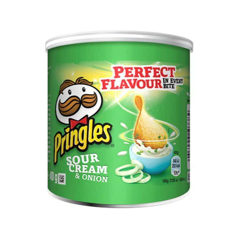 PRINGLES Cream & Onion 40g MAŁE