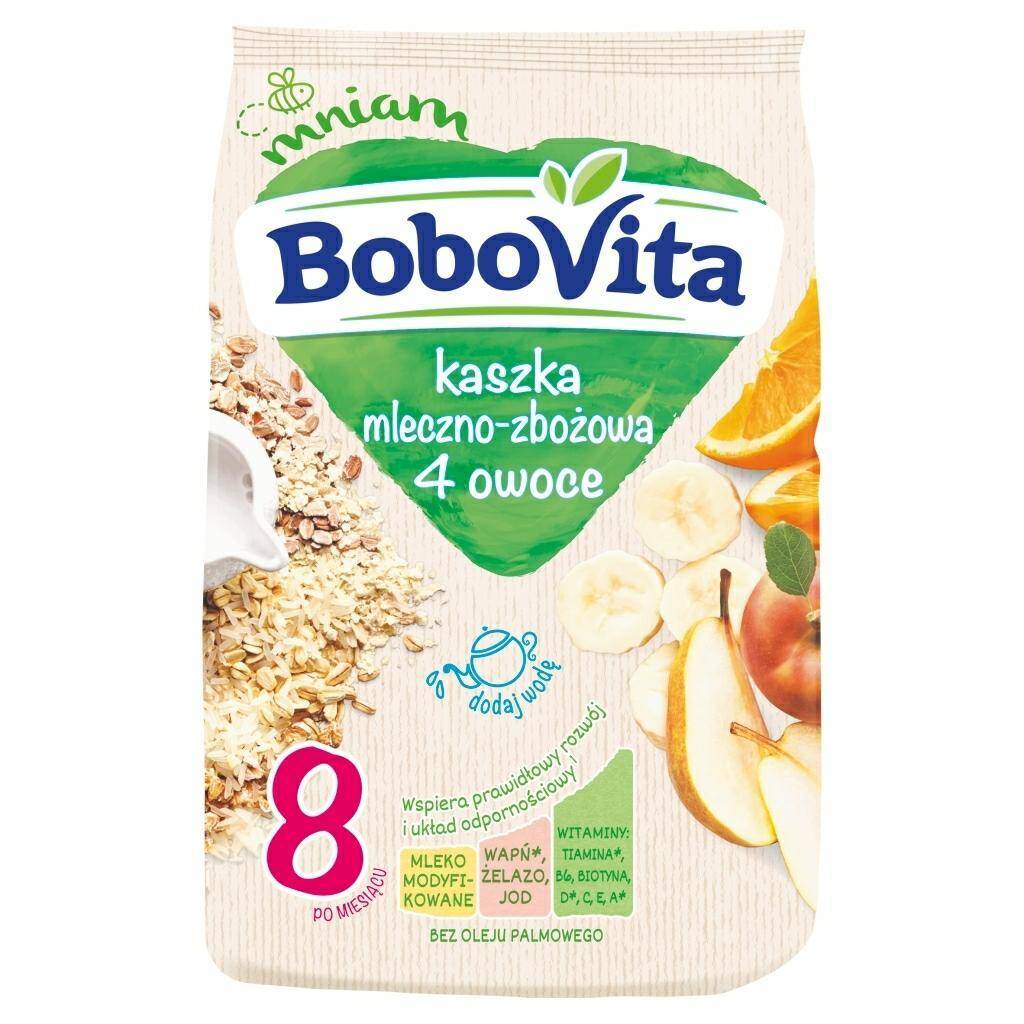 Bobo Vita kaszka mleczno-zbożowa Owocowa