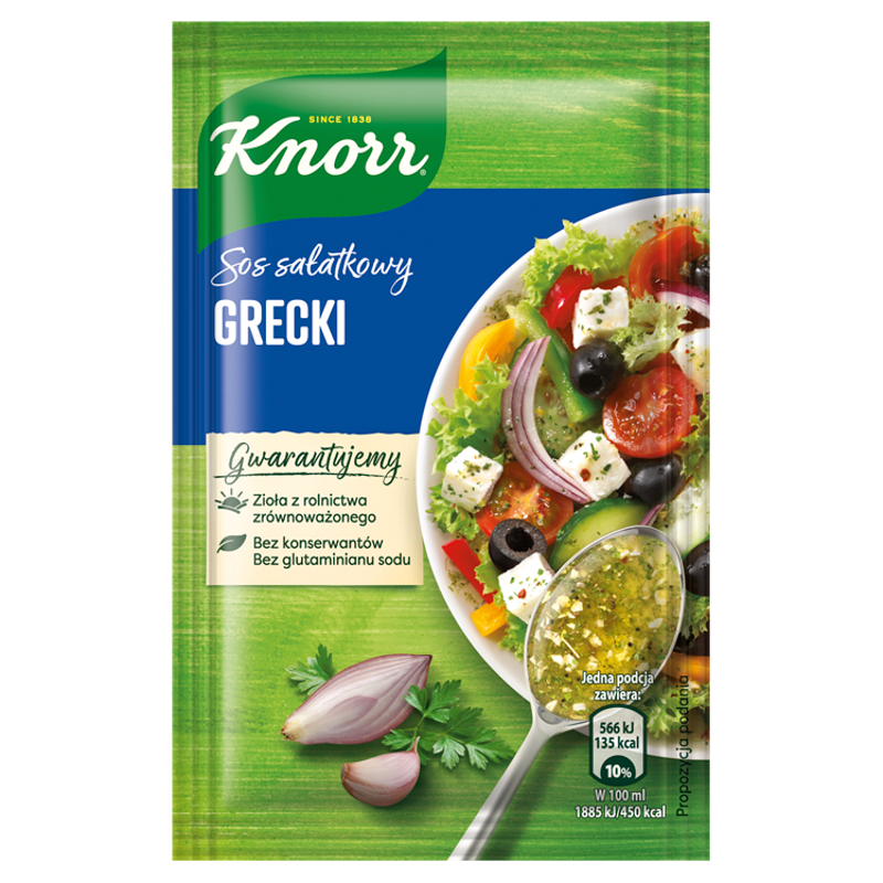 KNOR sos sałat.grecki*40