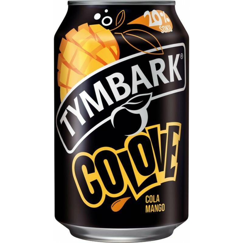 TYMBARK 0,33l puszka cola-mango gaz*12.