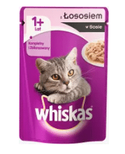 KARMA Whiskas sasz.łosoś 85g*28