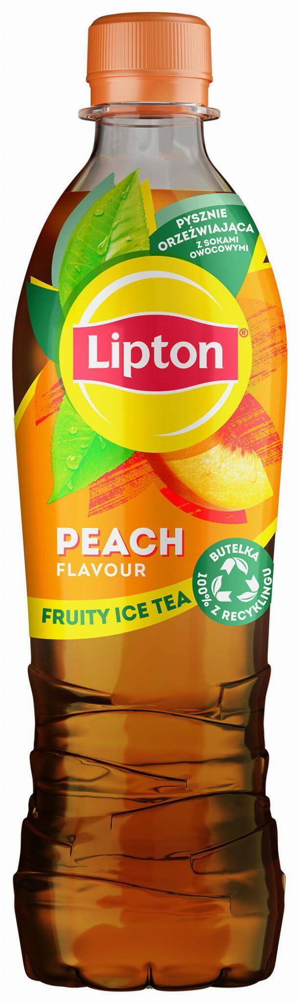 Lipton Ice Tea 500ml Peach SOK *12 NOWA!