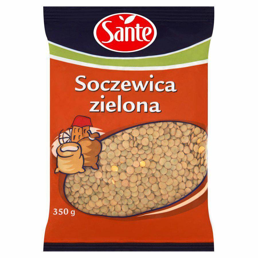 SANTE Soczewica Zielona 350g*12.