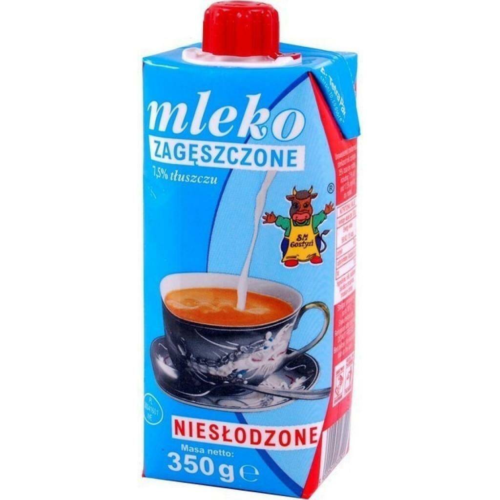 GOSTYŃ mleko n/sł.350g*18