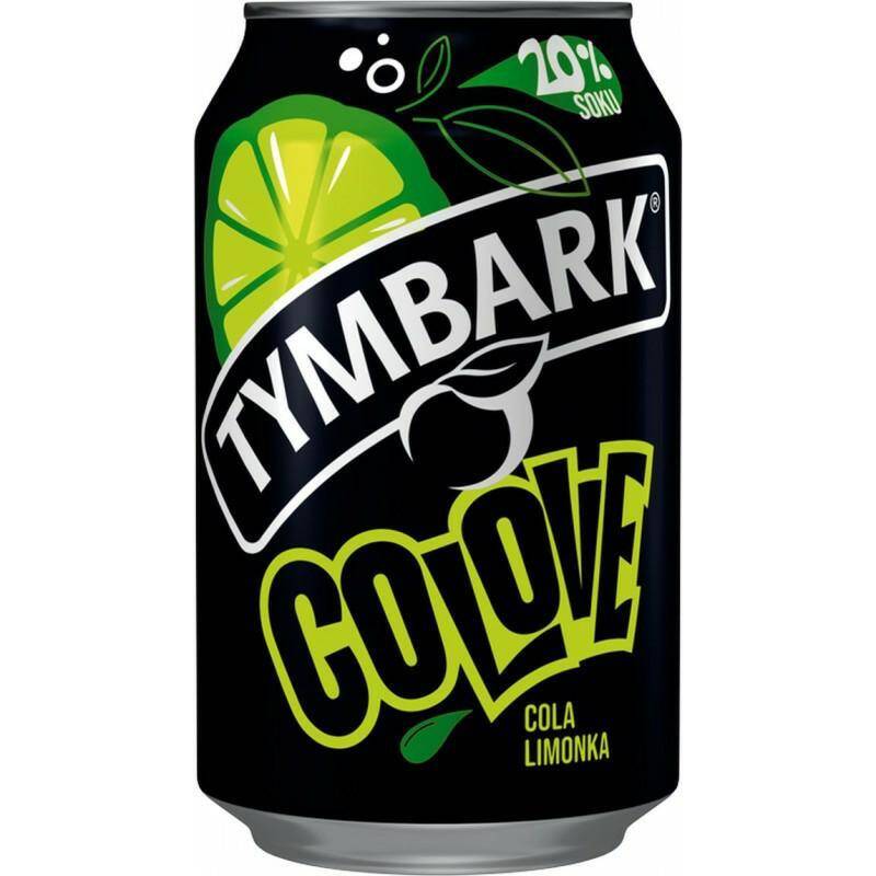 Napój TYMBARK 0,33l puszka cola-limonka