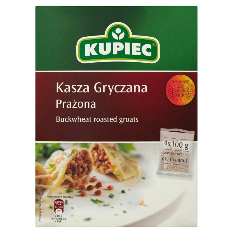 KUPIEC kasza grycz.4x100g*12