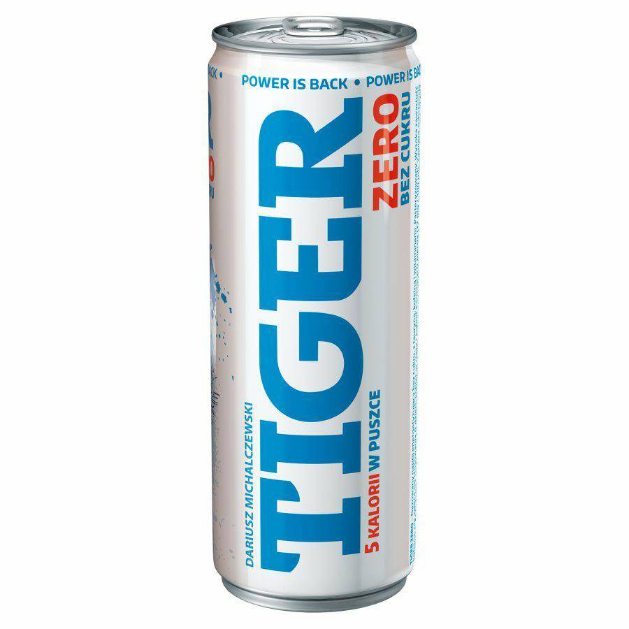 Napój TIGER 0.25L ZERO b/cuk*12