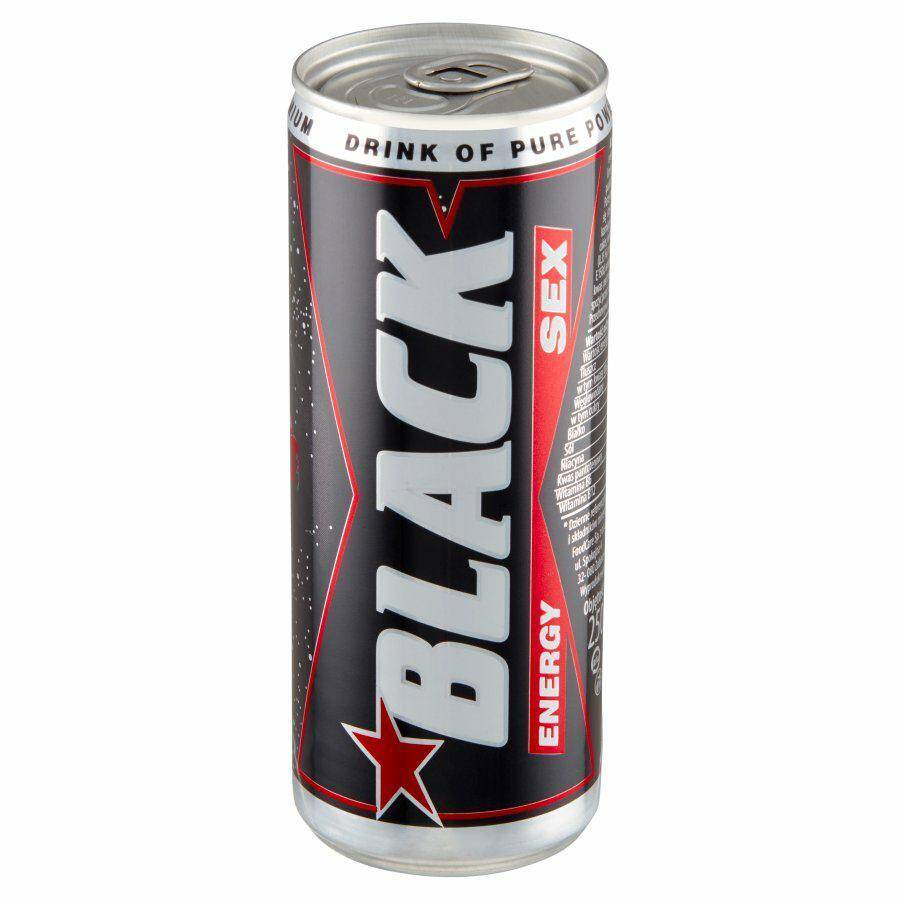 Napój BLACK SEX ENERGY 250ml*24