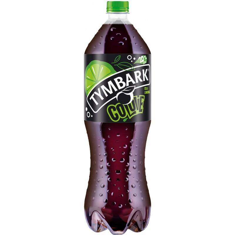 TYMBARK 1,5L PLAST GAZ Cola-Limonka *6.