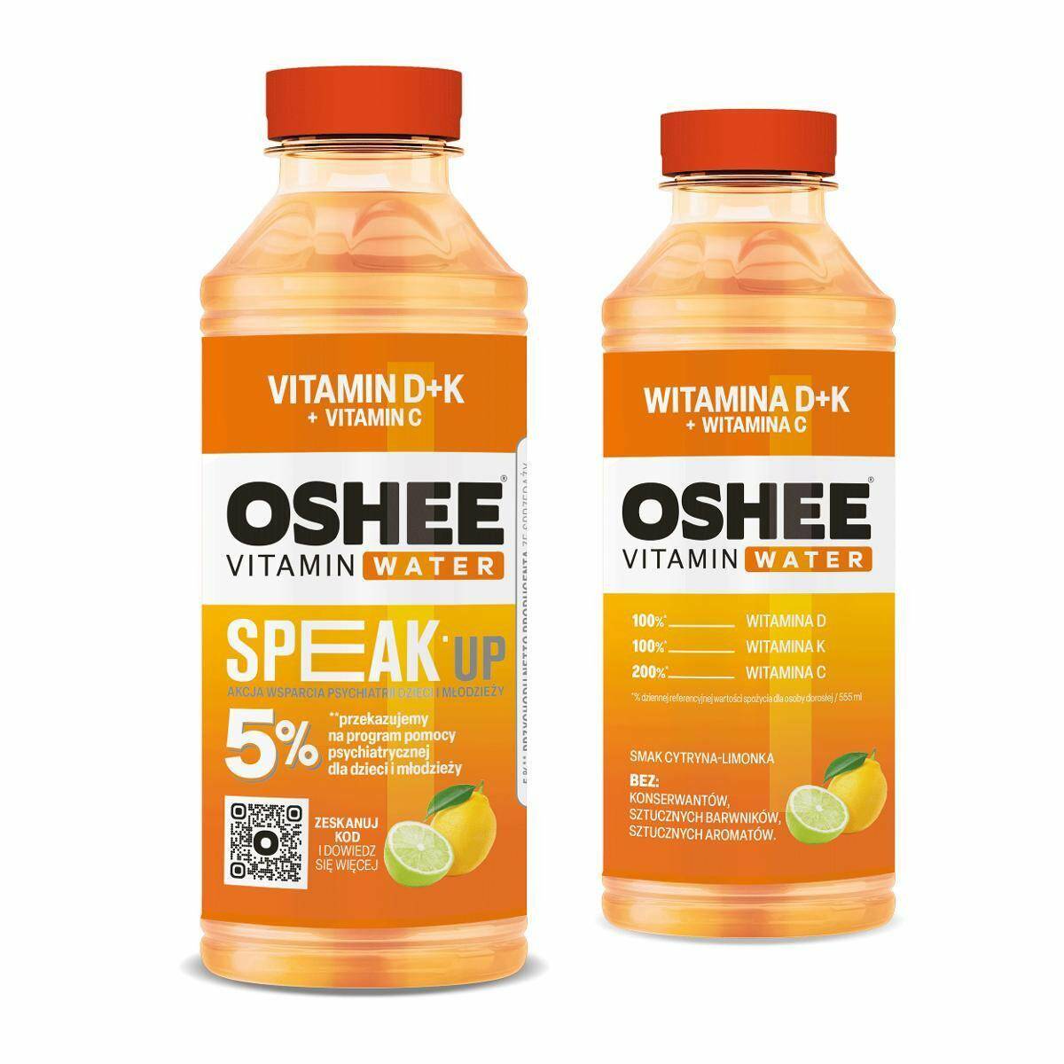 Napój OSHEE 555 WATER Witamina D+K *6