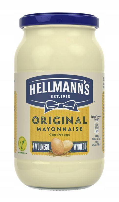 HELLMANS majonez ORIGINAL 405ml*12