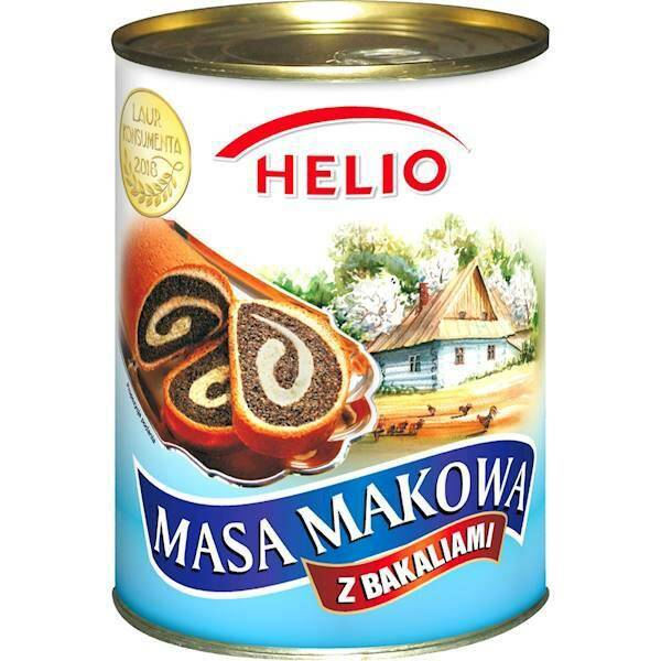 HELIO Masa Makowa 850g*6