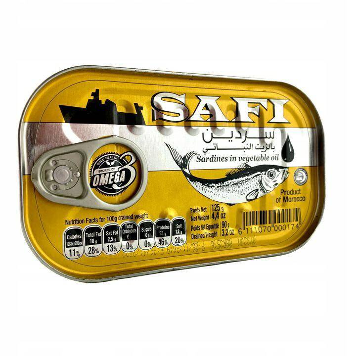 MK Sardynka olej SAFI 125g*24