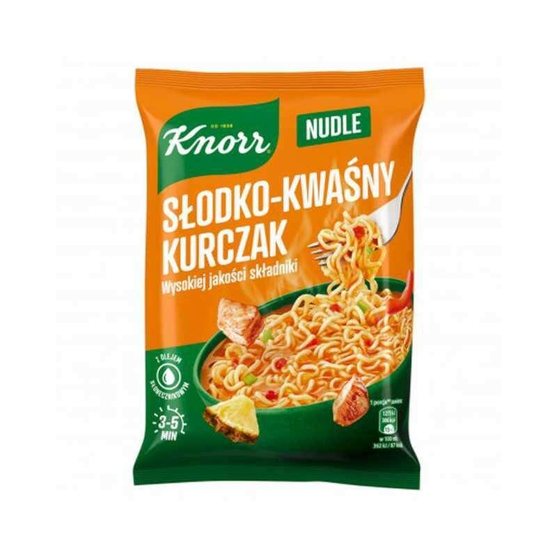 KNOR Nudle kurczak SŁODKO-KWAŚNY 65g