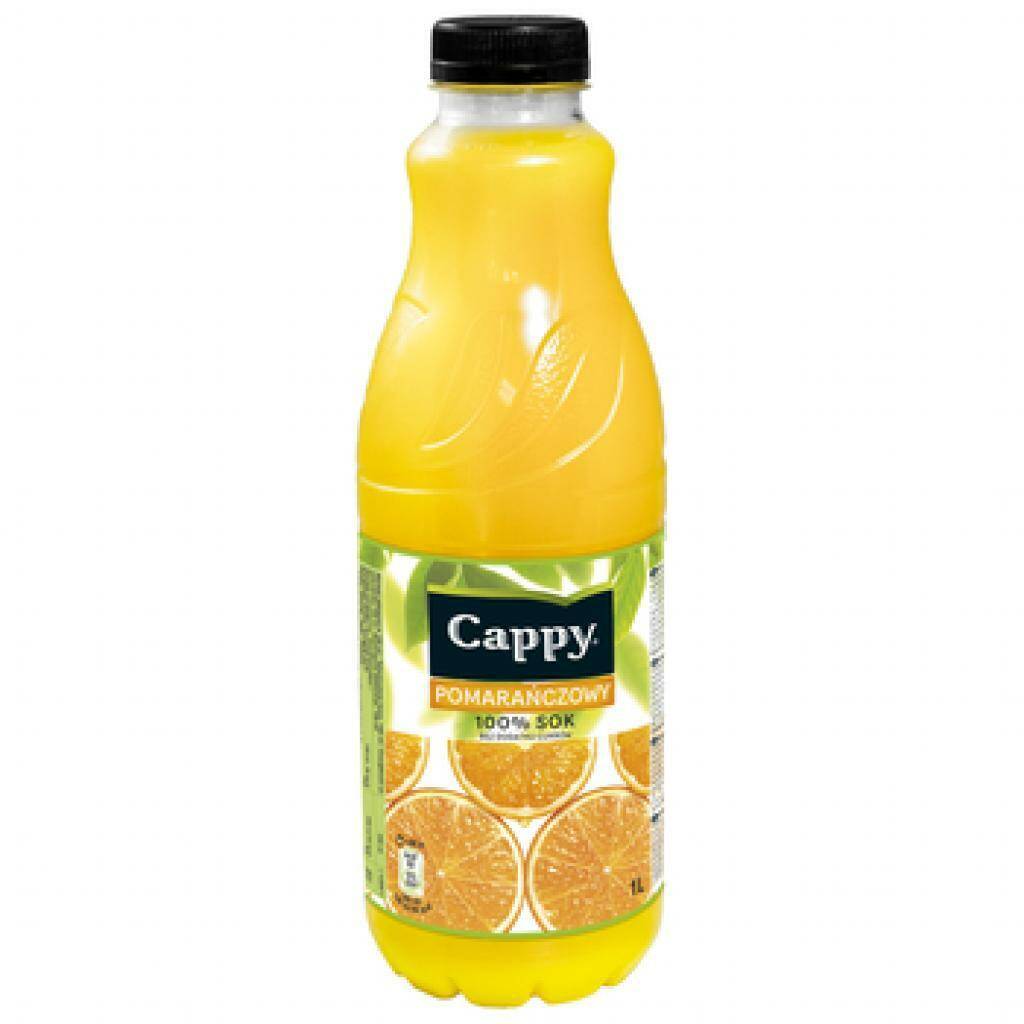 CAPPY 1l sok Pomarańcz*6 (Zdjęcie 1)