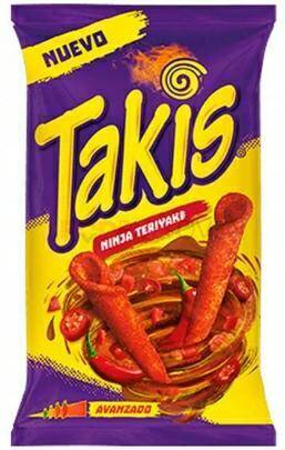 TAKIS chips Ninja Teriyaki 90g *18