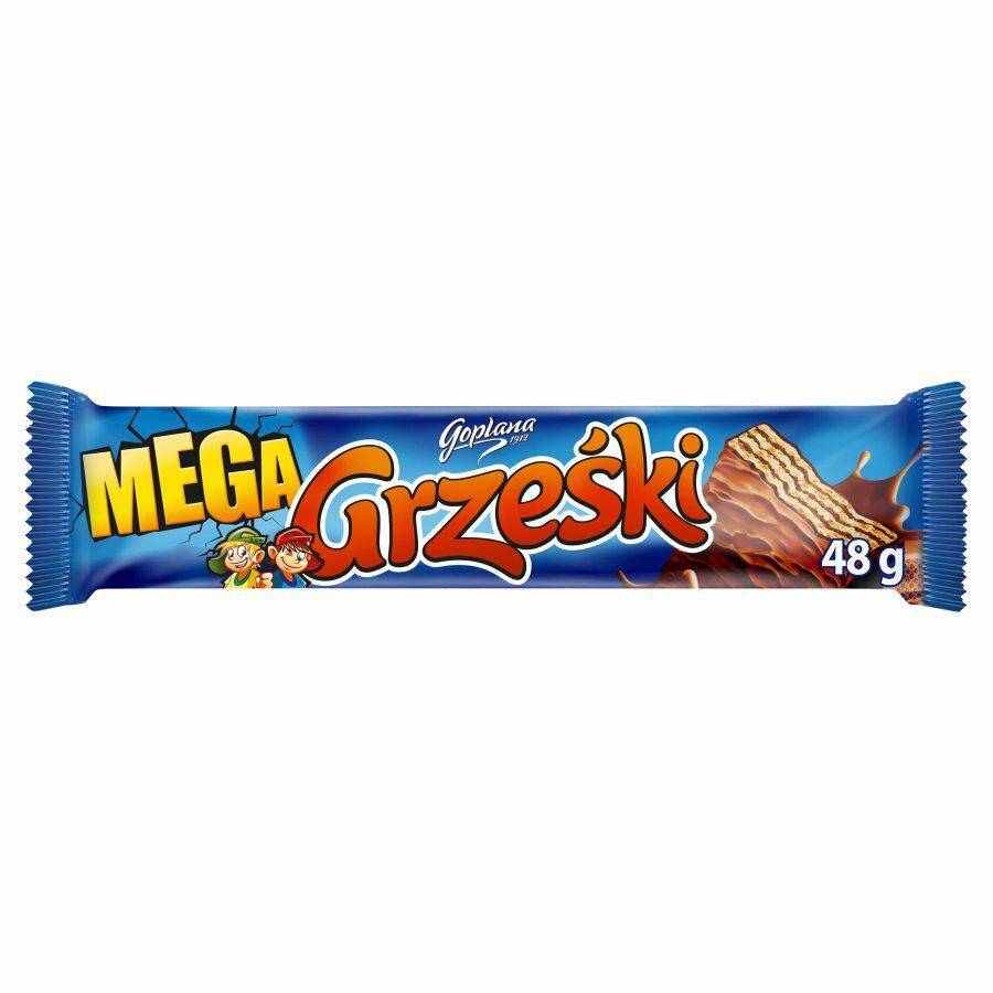 Baton GRZEŚKI MEGA w czekol.48g*32.