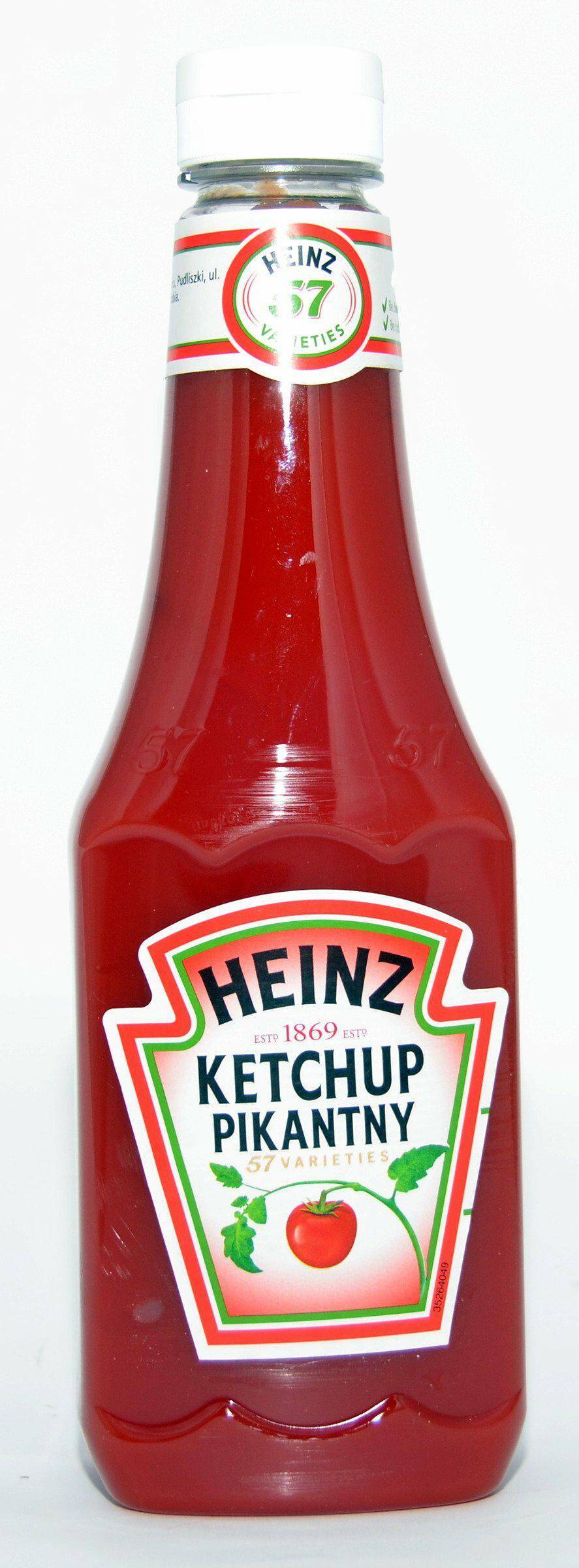 Ketchup Pikantny HEINZ 342g plastik*10