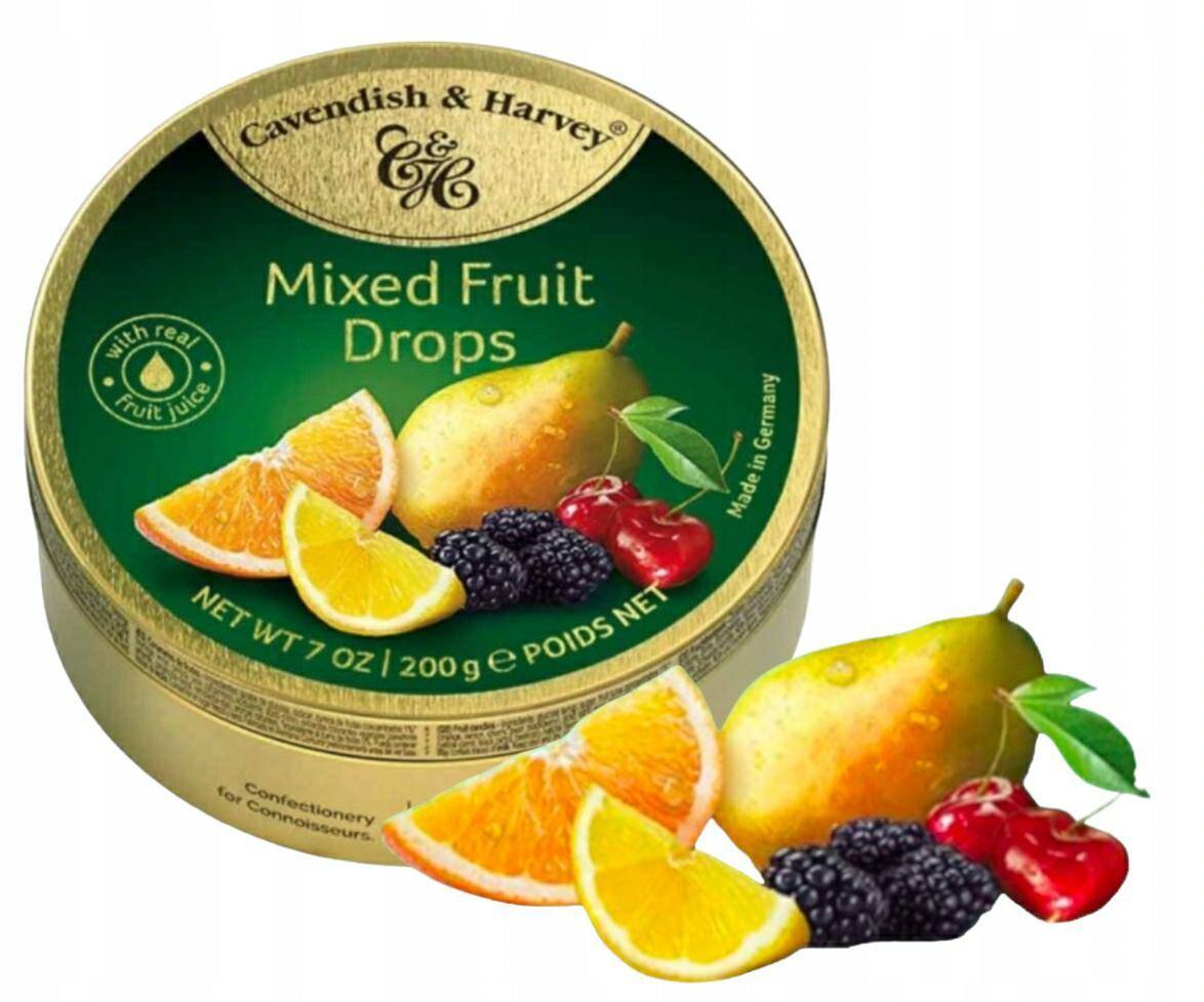 CAVENDISH cukierki Mixed Fruit 200g *9