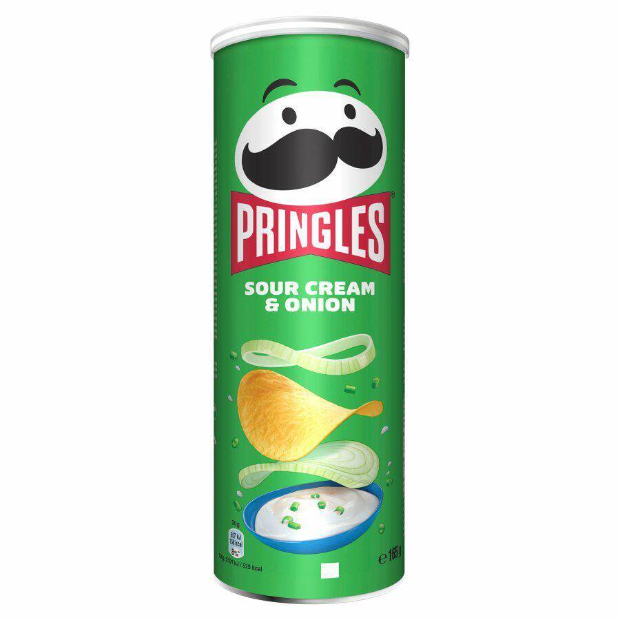 PRINGLES sour cream&onion 165g*19