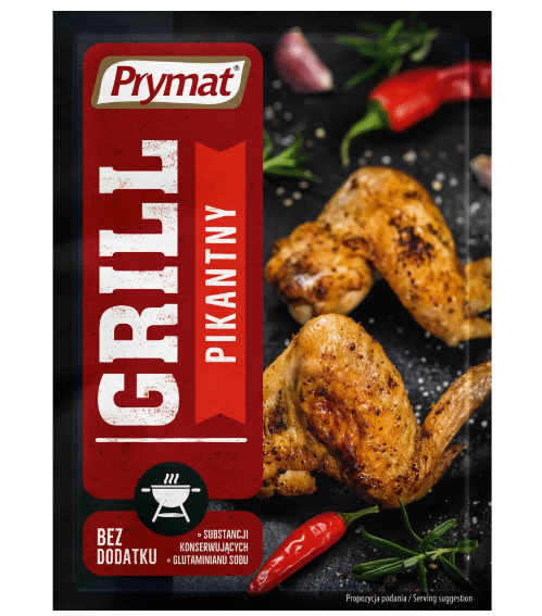 PRYMAT przyp. grill PIKANTNY*25   (35)